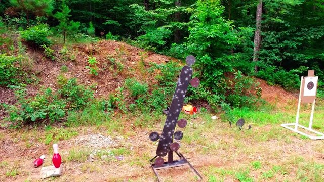 outdoor pistol range