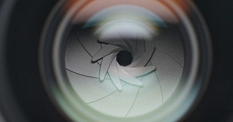 Professional camera aperture