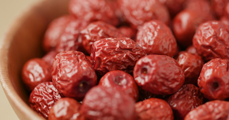 Dried red jujube