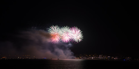 Feux d'artifices Royan Charente Maritime France