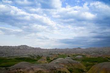 Yellow Mounds, Badlands National Park, South Dakota