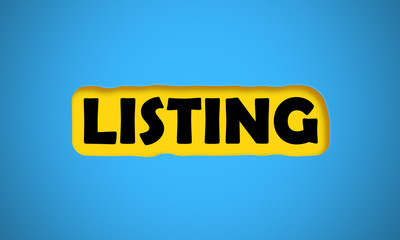 Listing