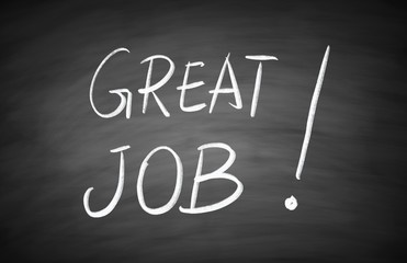 Obraz premium Great Job Concept