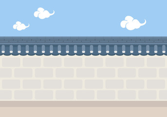 Korean traditional house.