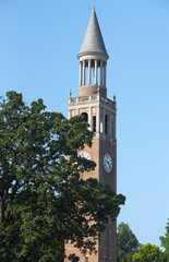 The Clock Tower of UNC Chapel Hill