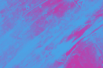 blue and pink hand painted brush grunge background texture - 218303698