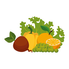 fresh fruits and vegetables