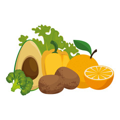 vegetables and food healthy food