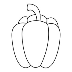 fresh pepper vegetarian food