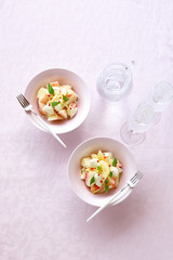 桃モッツァレラ