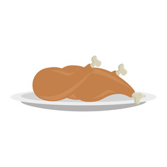 delicious chicken thighs icon