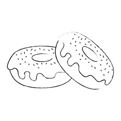 delicious and sweet donuts