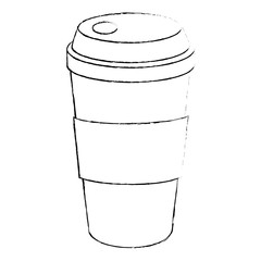 coffee drink in plastic container