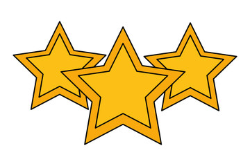 set stars party decoration