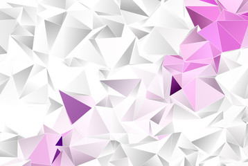 Triangular 3d, modern background