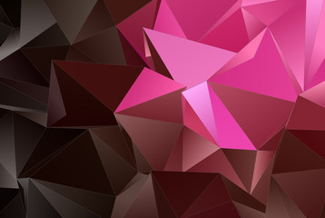 Triangular 3d, modern background