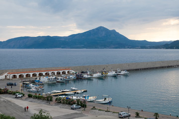 Port of Sapri, Italy - 218308827