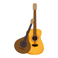 acoustic and fado guitar musical instruments