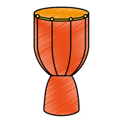 Obraz na płótnie Canvas bongo drum tropical instrument