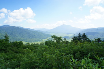 尾瀬　至仏山から尾瀬ヶ原の眺め