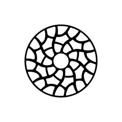 Grinding wheel icon