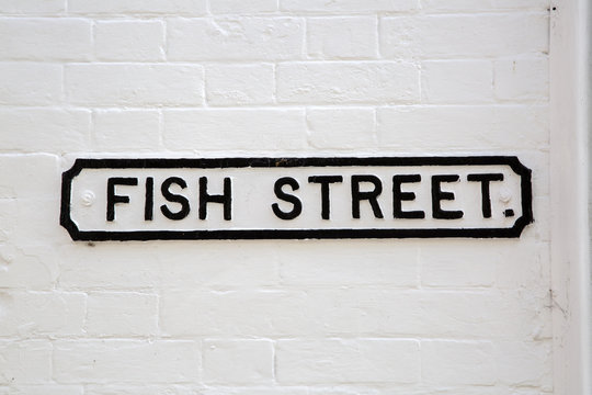 Fish Street Sign