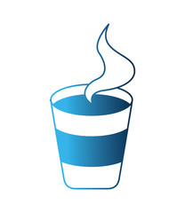 delicious coffee isolated icon