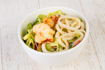 Cellophane noodles with prawns