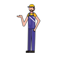 mechanic worker avatar character