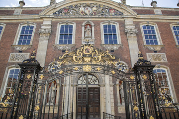 Entrance Gate of City Hall, Worcester