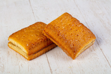 Sweet tasty hot coockies