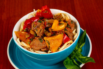 Usbek cuisine - lagman