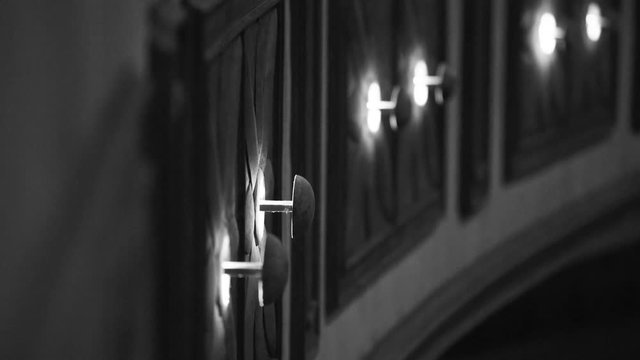 Theatre. Black and White.