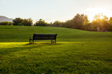 Bright afternoon in the neighborhood park  © EG Images