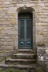 Fototapeta na wymiar Vecchie porte in Bretagna, Francia