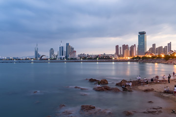 Fototapeta premium Qingdao City Scenery coastline