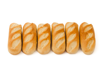 Eine reihe Milchbrötchen