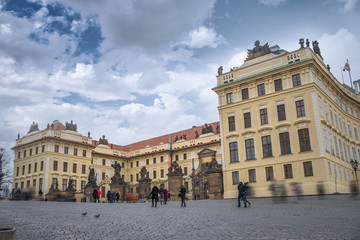 Fototapeta na wymiar Presidential Palace of Prague.