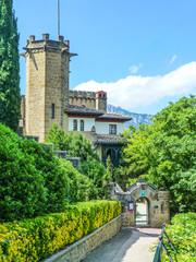 Obraz premium Laguardia. Pueblo de Alava en el Pais Vasco cerca de Vitoria - España