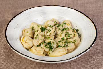 Russian traditional dumplings