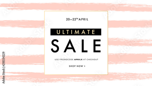 Modern Promotion Web Banner For Social Media Mobile Apps Elegant