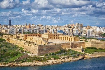 Naklejka premium Fort Manoel in Malta