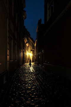 Riga Old City at night
