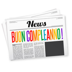 Obraz premium Buon compleanno !