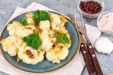 Cauliflower fried in batter