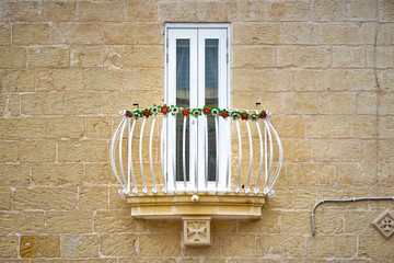 Small vintage balcony in Malta