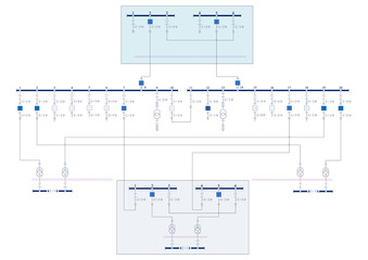 Electric wiring diagram 