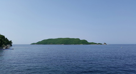 Sveti Nikola island in Montenegro