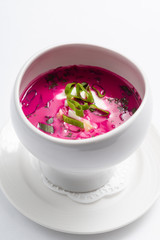 cold beet soup