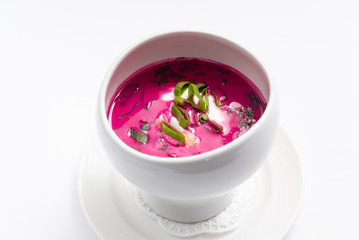 cold beet soup